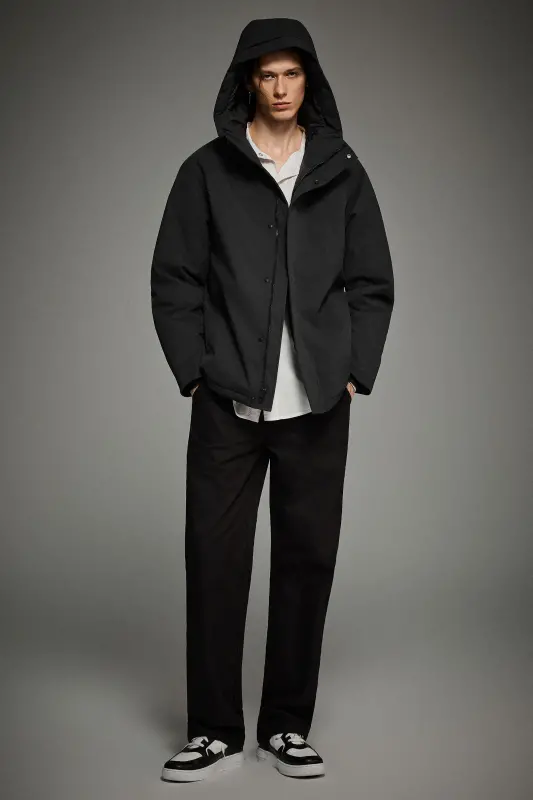 Hooded Lightweight Everyday Parka Jacket