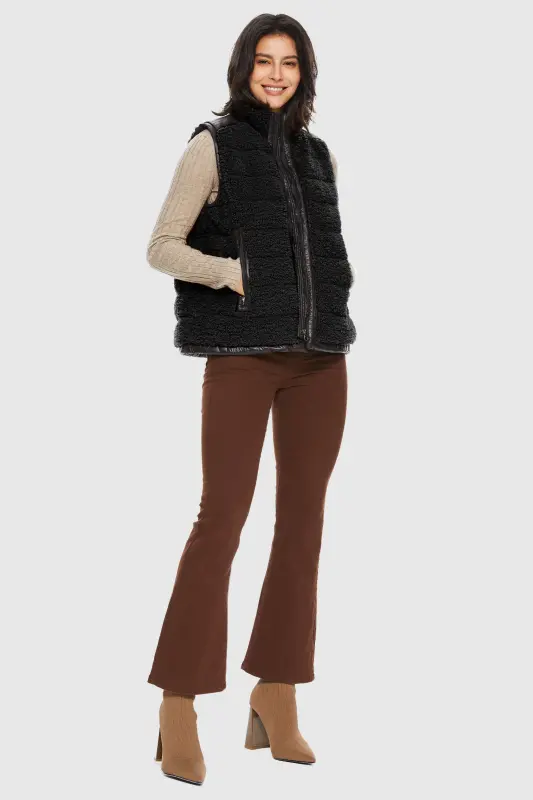 Casual Fleece Down Vest
